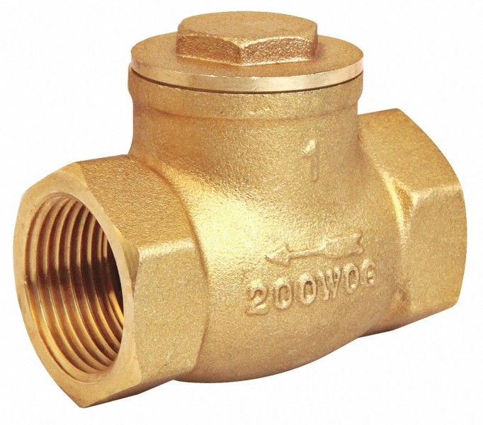 Specification: 3 Fincos Solenoid Valve Golden Brass One Way FemaleThread Swing Check Valve Brass Check Valve Parts Electric Magnetic Valve 